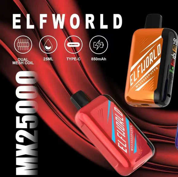 Elfworld mx25000 puffs Disposable Vape-euvapeshops