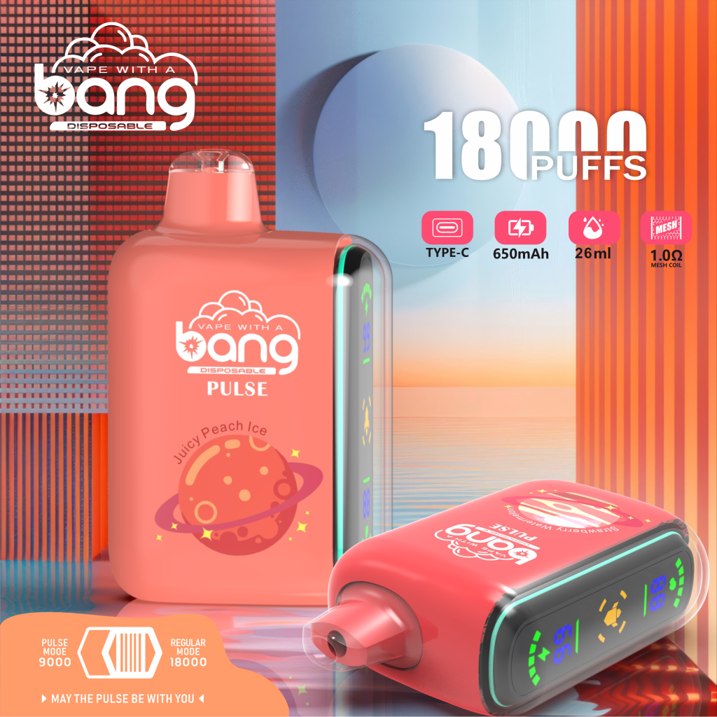 BANG Pulse 9-18K Puffs Disposable Vape-euvapeshops