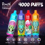 RandM-Tornado-9000-Puffs disposable vape-euvapeshops
