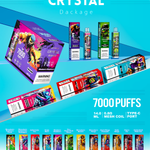 VAPME CRYSTAL 7000 Puffs Disposable Vape-euvapeshops