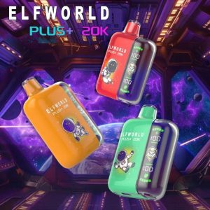 Elfwold PLUS 20000 Puffs 0% 2% 3% 5% Nicotine Disposable Vape Buy Bulk Pack Wholesale-euvapeshops
