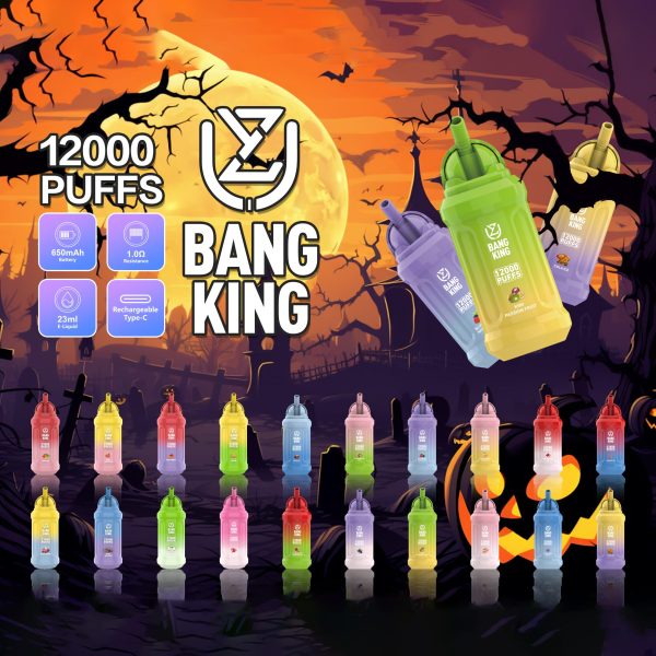 UZY Bang King 12000 Puffs Disposable Vape-euvapeshops UZY Bang King 12000 Puffs Disposable Vape-euvapeshops