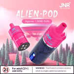 JNR Alien Pod 13000 Puffs 0% 2% 3% 5% Nicotine Bulk Buy Disposable Vape Wholesale